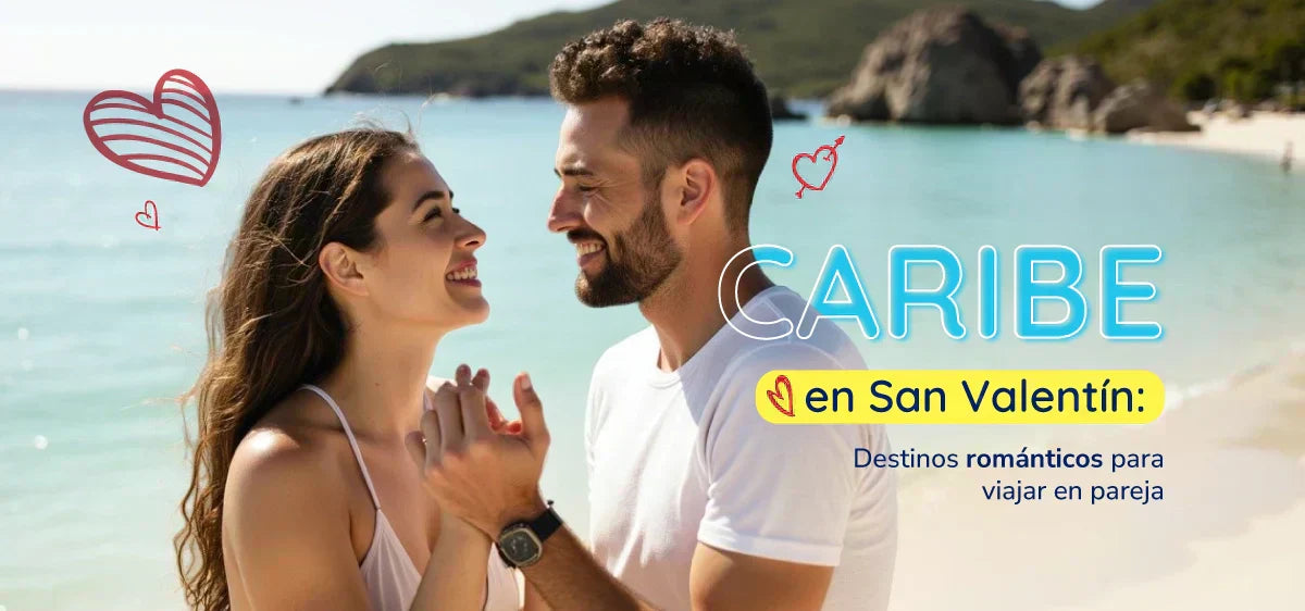 Caribe en San Valentín: Destinos románticos para viajar en pareja