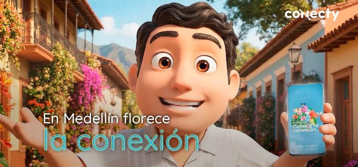 🌸 En Medellín florece la conexión