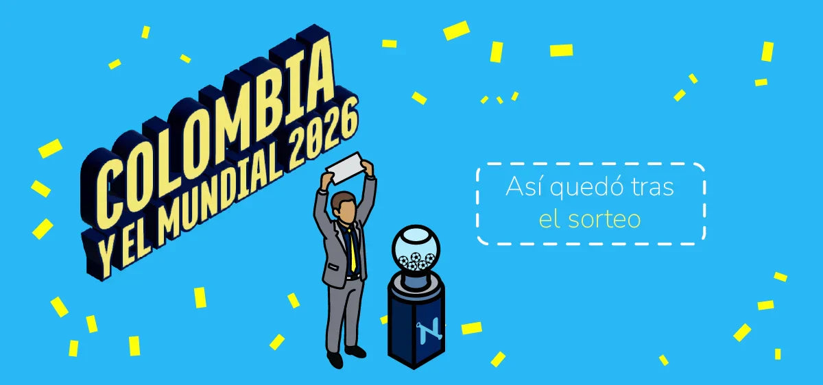 Colombia and the 2026 World Cup: This is how it stands after the draw (and how to follow it from anywhere with Conecty)