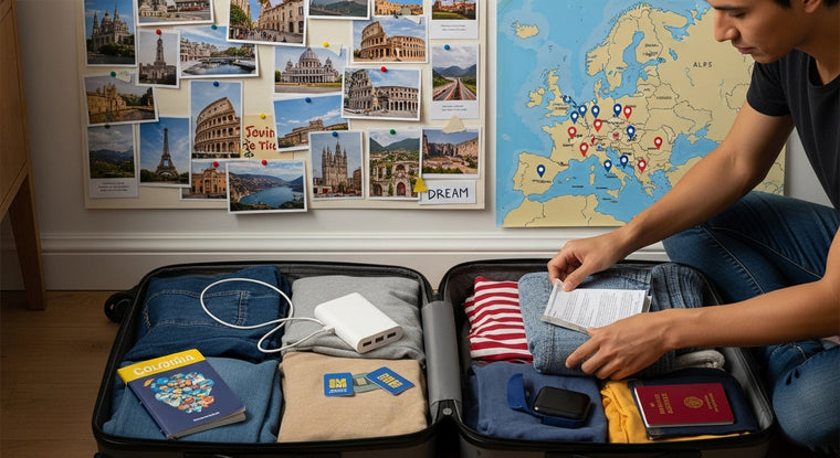 ¿Qué llevar a tu viaje a Europa? Guía completa de viaje