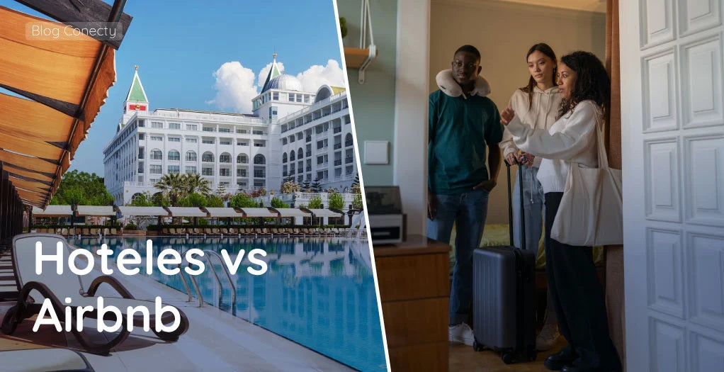 Hotels vs Airbnb: how to choose accommodation (without regretting it) when traveling from Colombia to Europe and LATAM